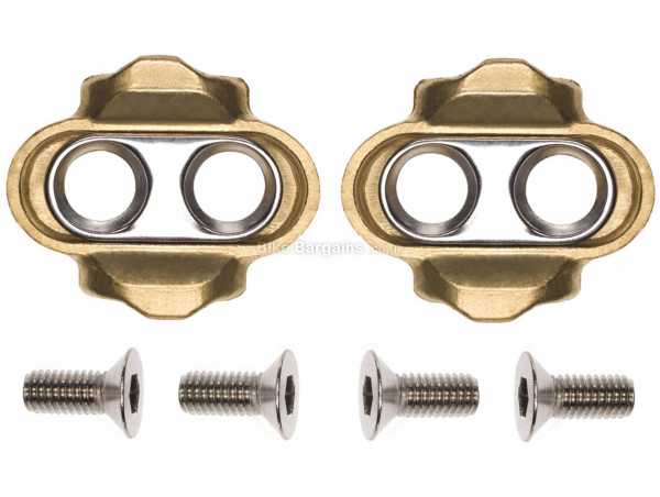 Crank Brothers Premium Cleats Crank Brothers MTB Cleats, weighs 30g, made from Brass, Gold, Silver