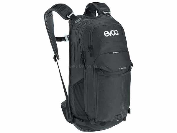 Evoc Stage 18 Litre Hydration Pack 18 Litre Hydration pack, weighs 1kg, Black, Blue, Grey, made from Nylon & Polyester