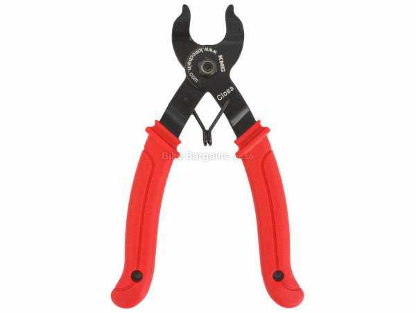 KMC Missing Link Connector Pliers Black, Red, weighs 160g, for 8 to 11 Speed, made from Steel with PVC handle