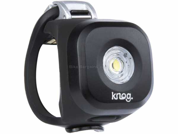 Knog Blinder Mini Dot Front Light 20 Lumens, Front Light, weighs 18g, made from Nylon, Black, Silver, White