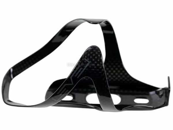 Level 5 Carbon Bottle Cage weighs 20g, made from carbon, Black
