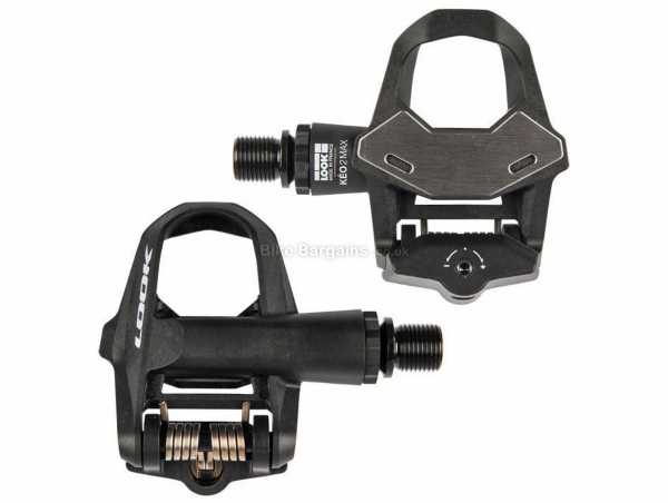 Look Keo 2 Max Pedals Clipless Road Pedals, weighs 260g, 9/16", Black, White, made from Nylon & Steel