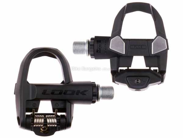 Look Keo Classic Plus Pedals Clipless Road Pedals, weighs 280g, 9/16", Black, Silver, made from Nylon & Steel