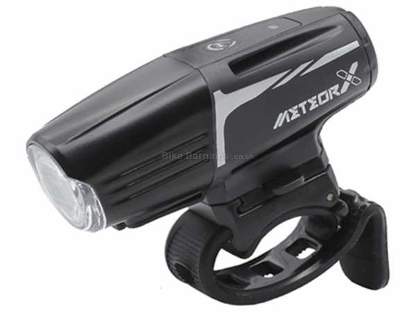 Moon Meteor-X Auto Pro Front Light 600 Lumens, Front Light, weighs 90g, made from Nylon & Alloy, Black, White