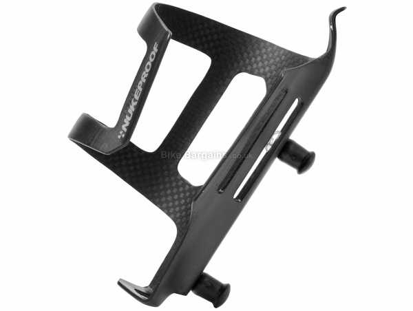 Nukeproof Horizon Carbon Bottle Cage weighs 36g, made from carbon, Black