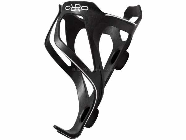 Orro Carbon Reinforced Bottle Cage weighs 28g, made from carbon, Black