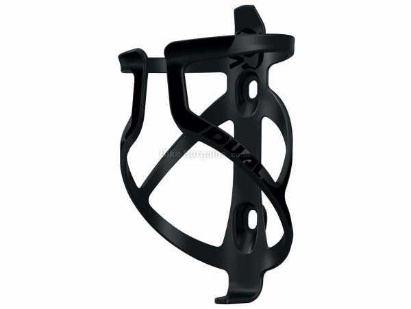 SKS Dual Polycarbon Bottle Cage weighs 28g, made from polycarbonate, Black