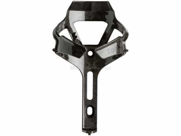 Tacx Ciro Bottle Cage weighs 29g, made from carbon, Black, Blue, Pink