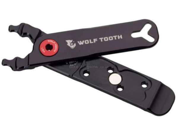 Wolf Tooth Pack Pliers Black, Red, weighs 38g, for 9 to 12 Speed, made from Alloy