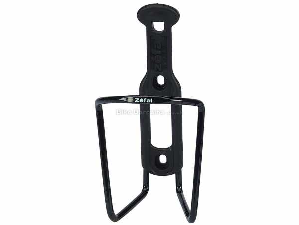 Zefal AluPlast 124 Bottle Cage weighs 40g, made from alloy, Black, Silver