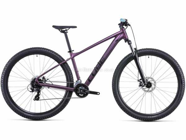 Cube Access WS Ladies Hardtail Mountain Bike 2022 XS, Purple, Alloy Hardtail Frame, Altus 16 Speed Drivetrain, 27.5" or 29" Wheels, Disc Brakes, 14.8kg