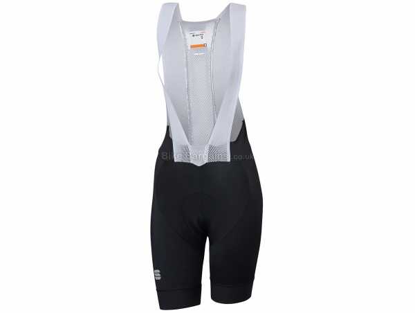 Sportful Ladies Bodyfit Pro Ltd Bib Shorts XL, Black, White