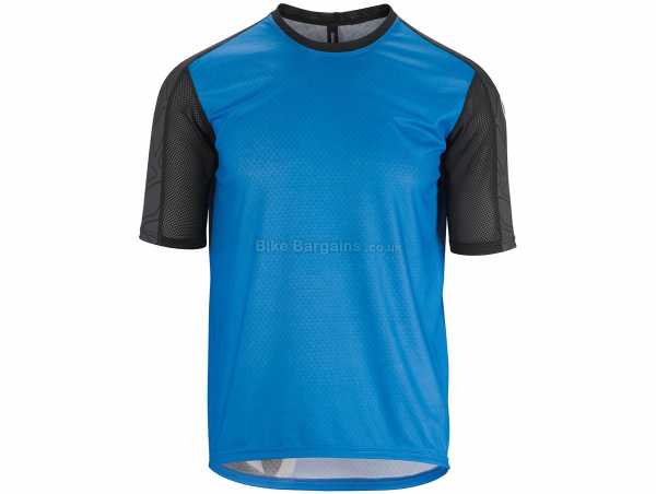 Assos Trail Short Sleeve Jersey XS,S,M,L,XL,XXL, Blue, Red, Black, Short Sleeve