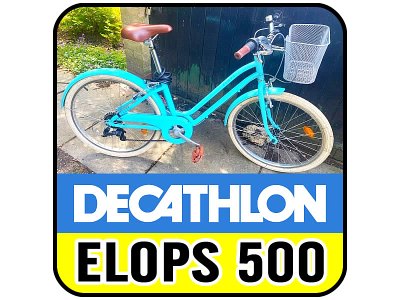 B'Twin Elops 500 24″ 9-12 Kids City Bike
