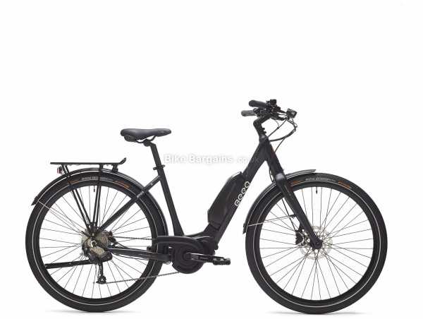 Beeq C500 Urban Motion Electric Bike M, Black, 700c Wheels, Alloy Rigid Frame, Disc Brakes, Altus 9 Speed, weighs 25kg