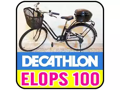 B'Twin Elops 100 Ladies Low Frame City Bike