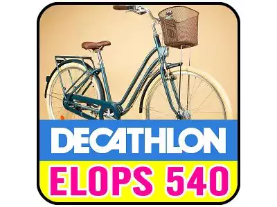B’Twin Elops 540 low frame City Bike