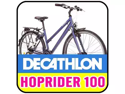 B'Twin Elops Hoprider 100 Long Distance Low Frame Ladies City Bike