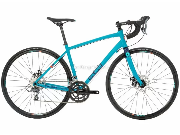 Calibre Lost Lass Ladies Disc Alloy Road Bike 2019 M, Turquoise, Alloy, 8 Speed, Disc Brakes, 12.4kg, Ladies
