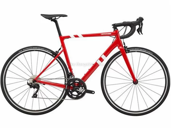 Cannondale CAAD13 105 Calipers Alloy Road Bike 2020 48cm, Red, Black, Alloy Frame, 700c Wheels, Caliper Brakes, Double Chainring, Men's, 22 Speed, 8.3kg