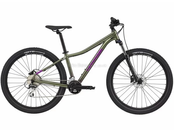 Cannondale Trail 6 29er Ladies Alloy Hardtail Mountain Bike 2021 S,M, Green, Black, Purple, Disc Brakes, Double Chainring, 16 Speed, Hardtail, 29", Alloy