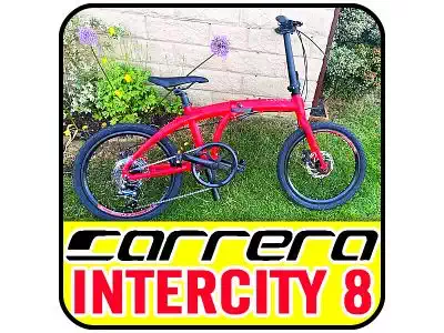 Carrera Intercity Disc 8-Speed Folding Bike