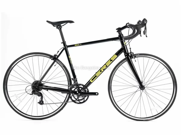 Ceres RD 1 Road Bike 2021 S, Black, Alloy Frame, Caliper Brakes, Microshift 14 Speed Groupset, 700c wheels