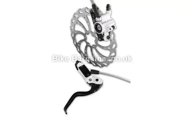 Clarks Skeletal Hydraulic MTB Disc Brake and Rotor front, rear