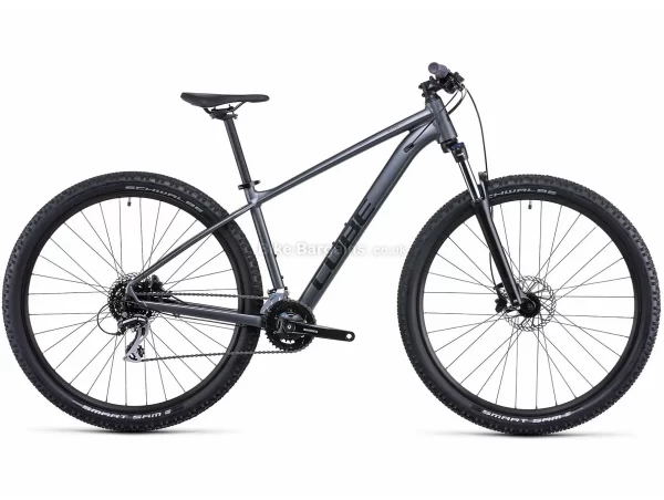 Cube Access WS EXC Ladies Alloy Hardtail Mountain Bike 2022 XS,L, Grey, Black, Alloy Frame, 27.5" & 29" Wheels, Altus 16 Speed Drivetrain, Disc Brakes, Hardtail with Front Suspension, Double Chainring, 14.1kg