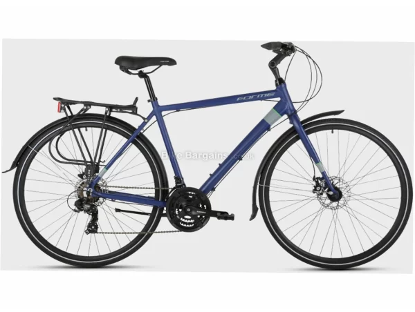 Forme Cromford 1 Alloy City Bike 19",21", Blue, Alloy, 700c, Disc, Hardtail, 7 Speed