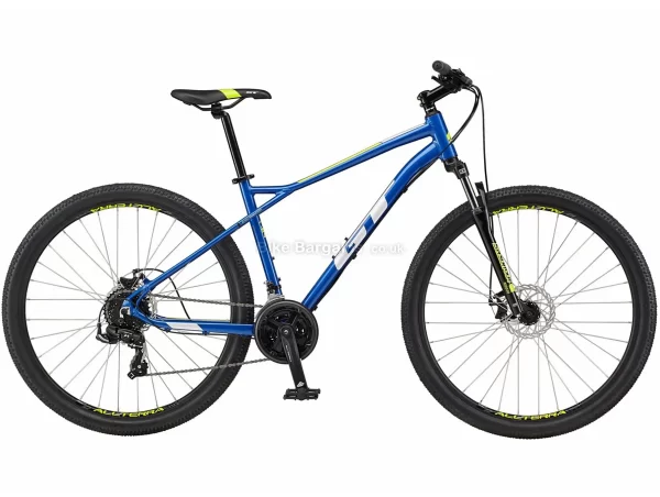 GT Aggressor Sport Alloy Hardtail Mountain Bike 2021 M,L,XL, Blue, Red, Alloy Frame, 27.5", 29" Wheels, Disc Brakes, 21 Speed, Triple Chainring, Hardtail, Suspension Forks