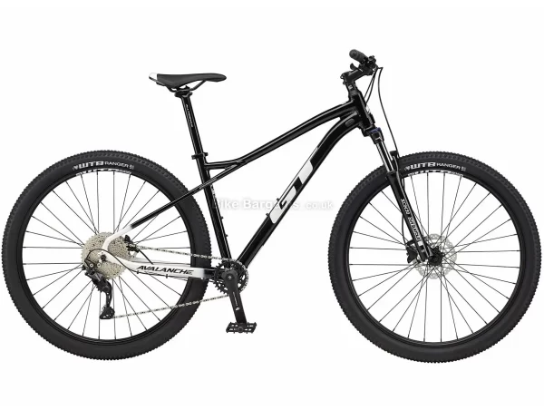 GT Avalanche Comp Hardtail Mountain Bike 2022 S,L,XL, Black, White, Alloy Hardtail Frame, Deore 10 Speed Drivetrain, 27.5" or 29" Wheels, Disc Brakes, 
