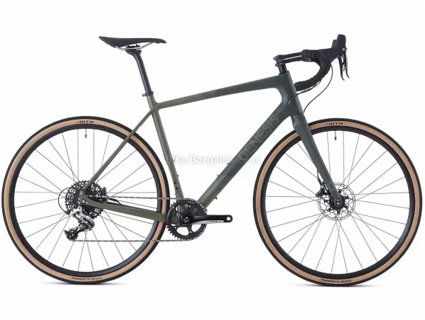 Genesis Datum Carbon Gravel Bike 2020 54cm, 58cm, Grey, 700c wheels, Disc, 11 Speed, Single Chainring, 9.48kg, Carbon