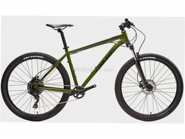 Jamis Trail X A1 Hardtail Mountain Bike XL, Green, Black, 27.5" Wheels, Alloy Hardtail Frame, Disc Brakes, Microshift 9 Speed
