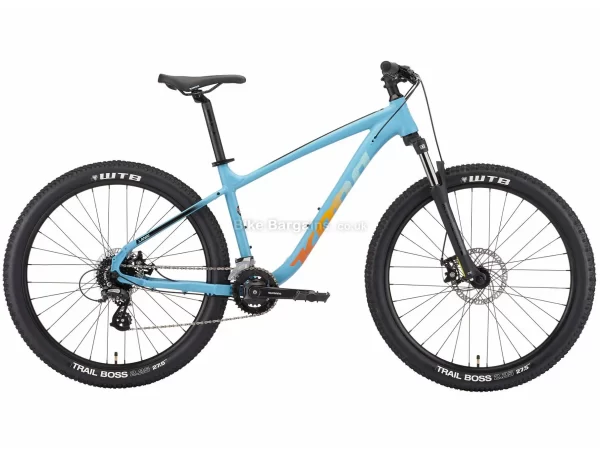 Kona Lana'I Alloy Hardtail Mountain Bike 2022 M,L,XL - some are extra, Blue, Black, Alloy Frame, 26", 27.5",29" Wheels, Altus 16 Speed, Disc Brakes, Double Chainring