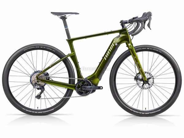 Niner RLT E9 RDO Carbon Electric Gravel Bike 50cm,53cm,56cm,59cm, Green, 700c wheels, Carbon Frame, Disc Brakes, GRX 11 Speed Drivetrain