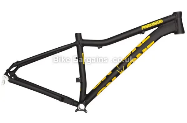On-One Parkwood 29 Alloy Hardtail MTB Frame S,M,L, Black, Yellow, 29", Alloy, Hardtail