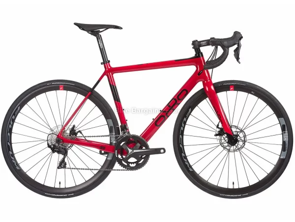 Orro Gold Evo 7000 FSA R800 Carbon Road Bike 2022 XS,S,M,L,XL, Red, Black, Carbon Frame, 700c Wheels, 105 22 Speed Groupset, Disc, Double Chainring