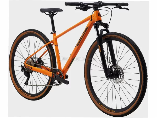 Polygon Heist X5 Alloy City Bike M,XL, Orange, Black, 29" Wheels, Alloy Frame, Disc Brakes, Deore 10 Speed Drivetrain, Single Chainring