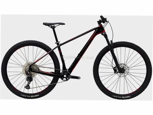 Polygon Syncline C3 29" Carbon Hardtail Mountain Bike M, Black, Red, 29" Wheels, Carbon Frame, Disc Brakes, Deore 12 Speed Drivetrain, Single Chainring