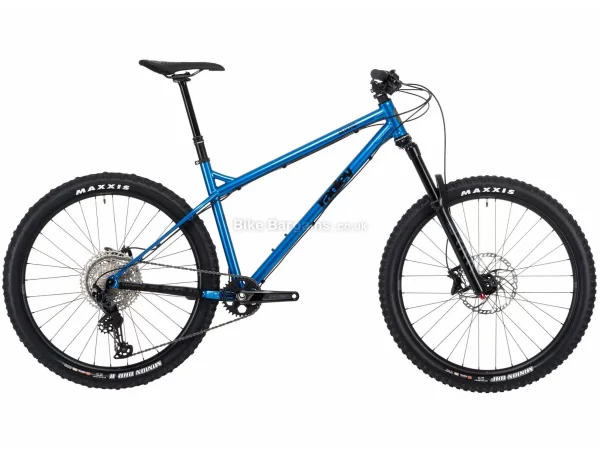 Ragley Blue Pig Steel Hardtail Mountain Bike 2021 L, Blue, Black, Steel Hardtail Frame, 12 Speed, SLX, Deore Drivetrain, 27.5" Wheels, Disc Brakes, 