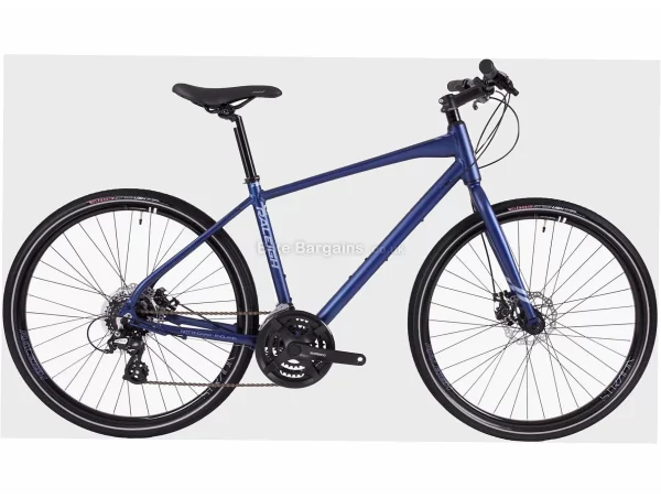Raleigh Strada 2 Alloy Commuter City Bike 20", Blue, Alloy, 650c, Disc, 7 Speed, 18kg
