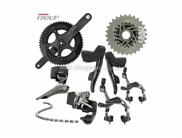 SRAM Red eTap Electronic Wireless 11 Speed Road Groupset 11 Speed, Electronic Shifting, Road