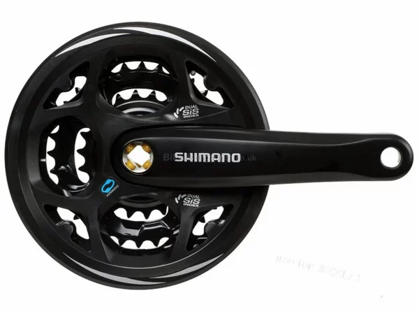 Shimano Altus M311 7 8 Speed Triple Chainset 170mm, 175mm, Black, 7,8 Speed, Triple, 868g, MTB