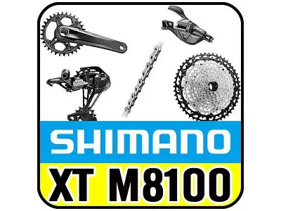 Shimano XT M8100 Single 12 Speed Drivetrain Groupset