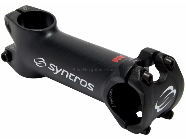 Syncros 6061 Alloy Stem 110mm, 31.8mm, Black, White