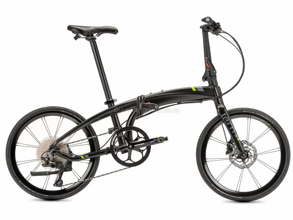 Tern Verge P10 Alloy Folding City Bike 2021 M, Black, Alloy Frame, 20" Wheels, Deore 10 Speed, Disc Brakes, Single Chainring, 11.7kg
