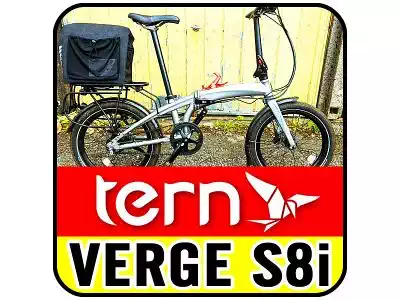 Tern Verge S8i Folding Alloy City Bike 2021