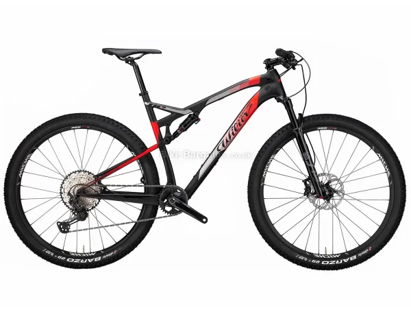 Wilier 110 FX GX AXS Carbon Full Suspension Mountain Bike 2021 S, Grey, Black, Red, Carbon Full Suspension Frame, 29" Wheels, 12 Speed GX Eagle Groupset, Disc Brakes, Single Chainring